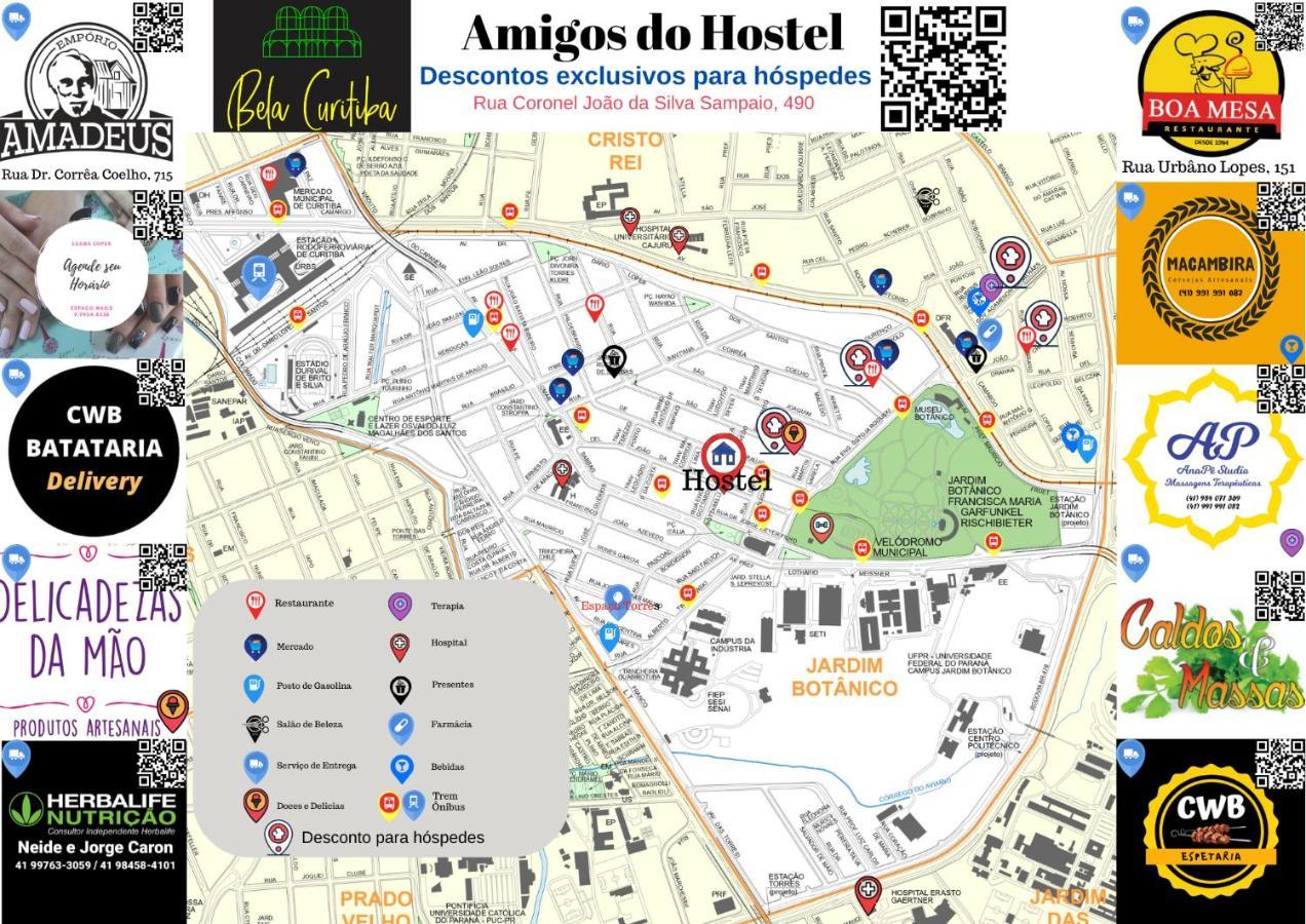 Bela Curitiba Hostel Eksteriør billede